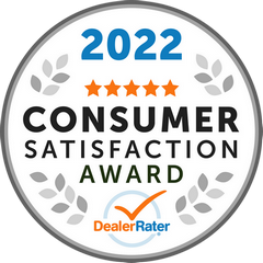 2022 DealerRater Consumer Satisfaction Award Winner